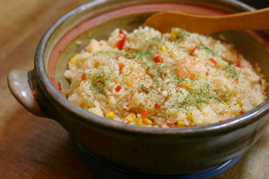 (Photo) Pilaf cooked with donabe